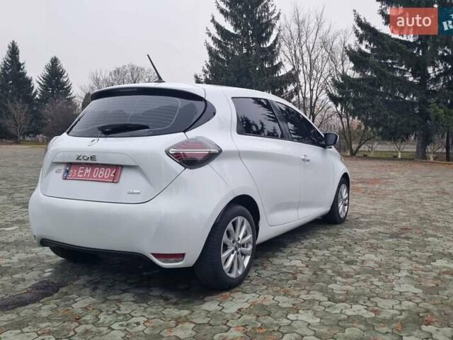 Білий Рено Зое, об'ємом двигуна 0 л та пробігом 78 тис. км за 11800 $, фото 12 на Automoto.ua