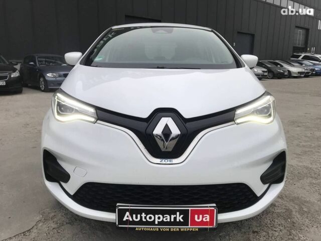 Білий Рено Зое, об'ємом двигуна 0 л та пробігом 40 тис. км за 13790 $, фото 1 на Automoto.ua