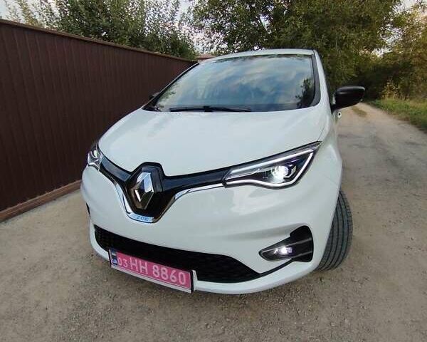 Рено Зое 2020 в Виннице на Automoto.ua Белый Рено Зое, объемом двигателя 0 л и пробегом 34 тыс. км за 13500 $, фото 24 на Automoto.ua