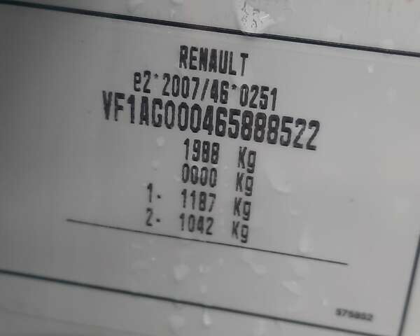 Белый Рено Зое, объемом двигателя 0 л и пробегом 123 тыс. км за 10999 $, фото 18 на Automoto.ua