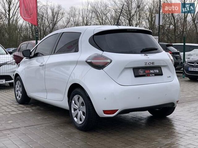 Білий Рено Зое, об'ємом двигуна 0 л та пробігом 124 тис. км за 11955 $, фото 18 на Automoto.ua