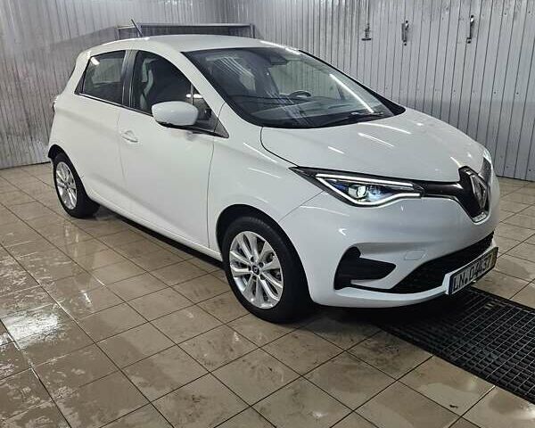 Білий Рено Зое, об'ємом двигуна 0 л та пробігом 43 тис. км за 13300 $, фото 7 на Automoto.ua