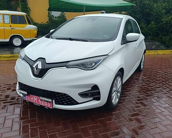 Белый Рено Зое, объемом двигателя 0 л и пробегом 130 тыс. км за 10350 $, фото 7 на Automoto.ua