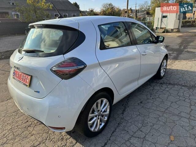 Рено Зое 2021 в Житомире на Automoto.ua Белый Рено Зое, объемом двигателя 0 л и пробегом 32 тыс. км за 12500 $, фото 5 на Automoto.ua