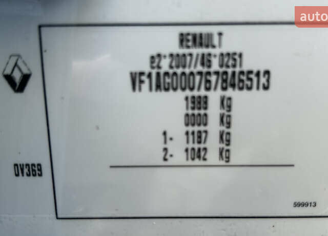 Белый Рено Зое, объемом двигателя 0 л и пробегом 86 тыс. км за 11800 $, фото 27 на Automoto.ua