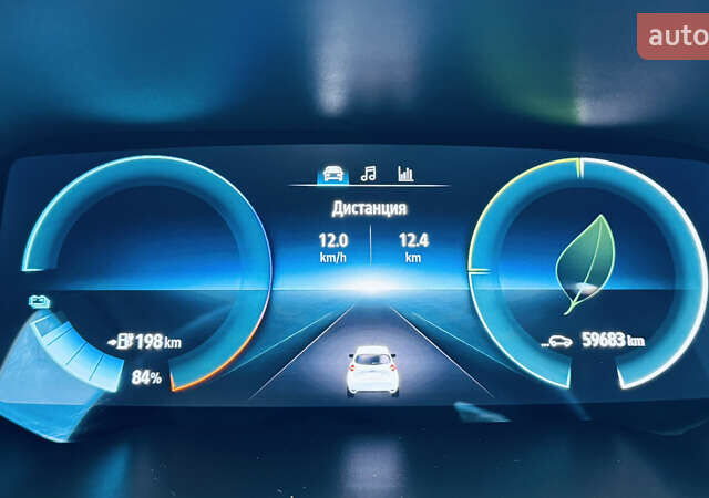 Білий Рено Зое, об'ємом двигуна 0 л та пробігом 59 тис. км за 12800 $, фото 20 на Automoto.ua