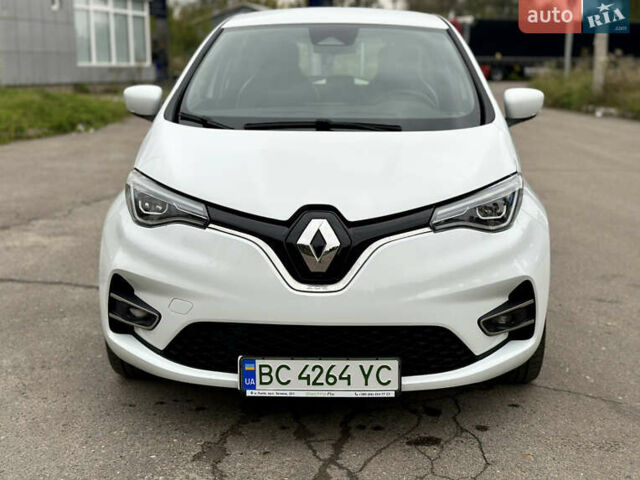 Белый Рено Зое, объемом двигателя 0 л и пробегом 51 тыс. км за 13200 $, фото 1 на Automoto.ua