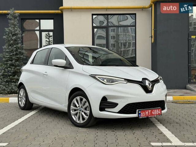 Белый Рено Зое, объемом двигателя 0 л и пробегом 52 тыс. км за 12999 $, фото 8 на Automoto.ua