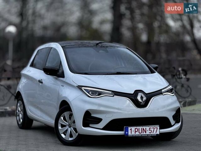 Рено Зое 2021 в Дрогобыче на Automoto.ua Белый Рено Зое, объемом двигателя 0 л и пробегом 55 тыс. км за 12900 $, фото 1 на Automoto.ua
