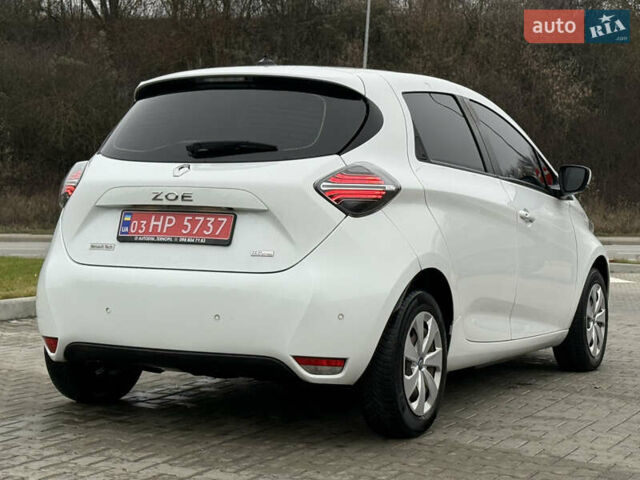 Белый Рено Зое, объемом двигателя 0 л и пробегом 49 тыс. км за 12900 $, фото 5 на Automoto.ua
