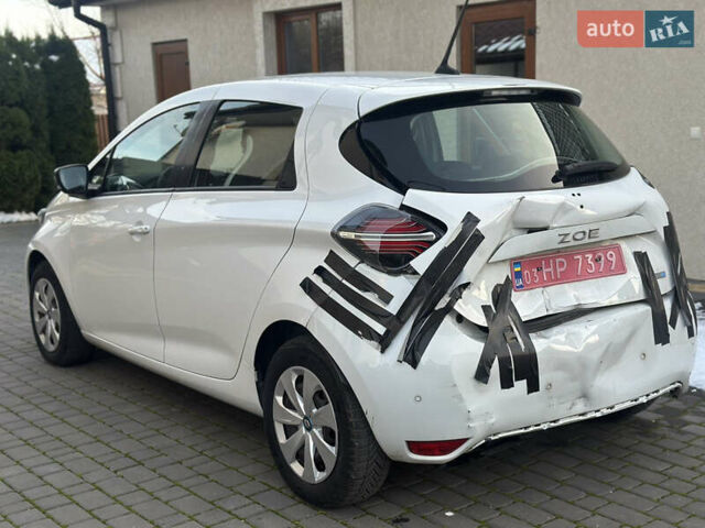 Білий Рено Зое, об'ємом двигуна 0 л та пробігом 37 тис. км за 9600 $, фото 7 на Automoto.ua