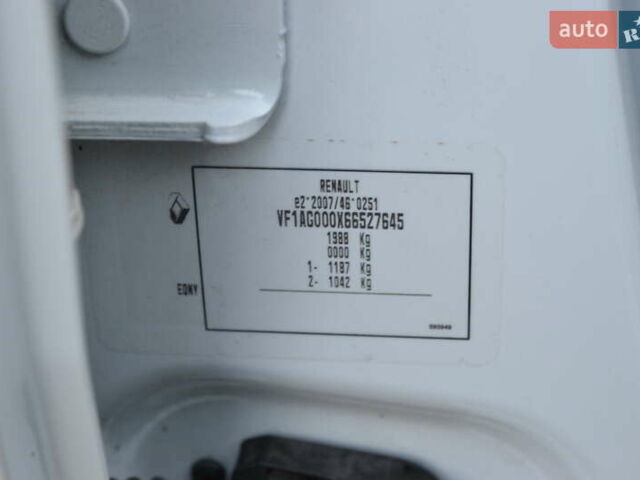 Белый Рено Зое, объемом двигателя 0 л и пробегом 50 тыс. км за 13999 $, фото 23 на Automoto.ua