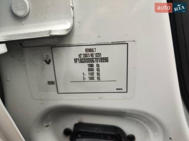 Белый Рено Зое, объемом двигателя 0 л и пробегом 37 тыс. км за 12700 $, фото 26 на Automoto.ua