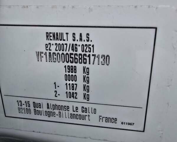 Белый Рено Зое, объемом двигателя 0 л и пробегом 16 тыс. км за 12999 $, фото 44 на Automoto.ua