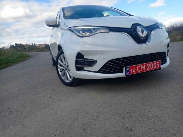 Рено Зое 2021 в Самборе на Automoto.ua Белый Рено Зое, объемом двигателя 0 л и пробегом 111 тыс. км за 12074 $, фото 4 на Automoto.ua