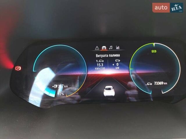 Белый Рено Зое, объемом двигателя 0 л и пробегом 73 тыс. км за 11100 $, фото 6 на Automoto.ua