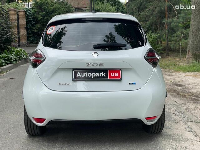 Белый Рено Зое, объемом двигателя 0 л и пробегом 34 тыс. км за 13990 $, фото 6 на Automoto.ua