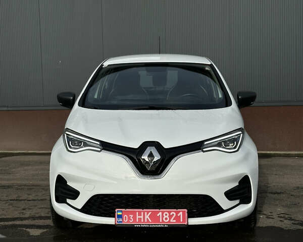 Белый Рено Зое, объемом двигателя 0 л и пробегом 21 тыс. км за 12100 $, фото 1 на Automoto.ua