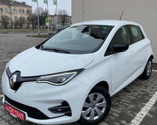 Белый Рено Зое, объемом двигателя 0 л и пробегом 58 тыс. км за 11996 $, фото 11 на Automoto.ua