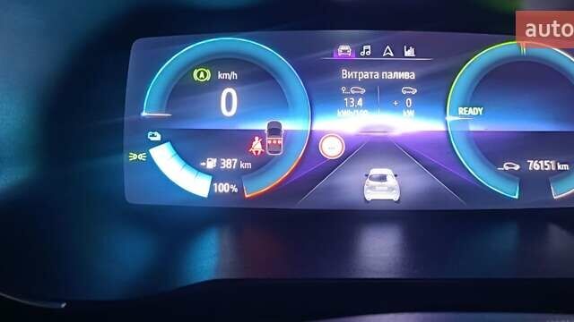 Белый Рено Зое, объемом двигателя 0 л и пробегом 76 тыс. км за 11000 $, фото 16 на Automoto.ua