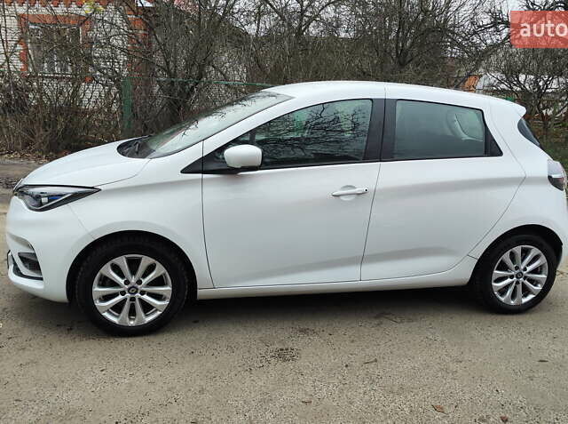 Белый Рено Зое, объемом двигателя 0 л и пробегом 37 тыс. км за 12700 $, фото 7 на Automoto.ua