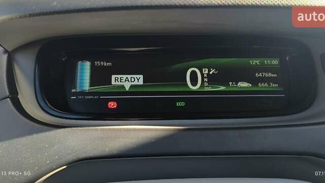 Черный Рено Зое, объемом двигателя 0 л и пробегом 64 тыс. км за 7350 $, фото 25 на Automoto.ua