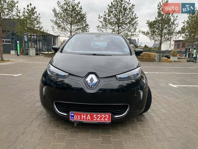 Черный Рено Зое, объемом двигателя 0 л и пробегом 103 тыс. км за 5800 $, фото 12 на Automoto.ua