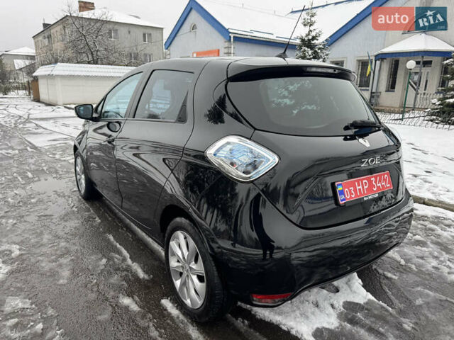 Черный Рено Зое, объемом двигателя 0 л и пробегом 91 тыс. км за 6499 $, фото 3 на Automoto.ua