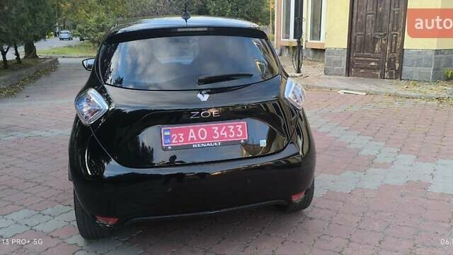Черный Рено Зое, объемом двигателя 0 л и пробегом 64 тыс. км за 7350 $, фото 11 на Automoto.ua