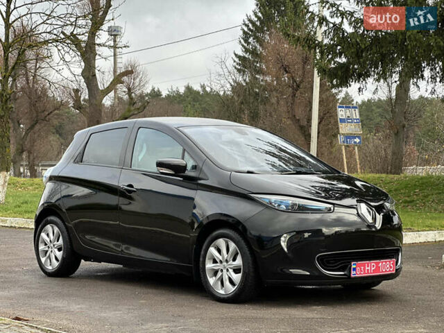 Черный Рено Зое, объемом двигателя 0 л и пробегом 56 тыс. км за 6350 $, фото 4 на Automoto.ua