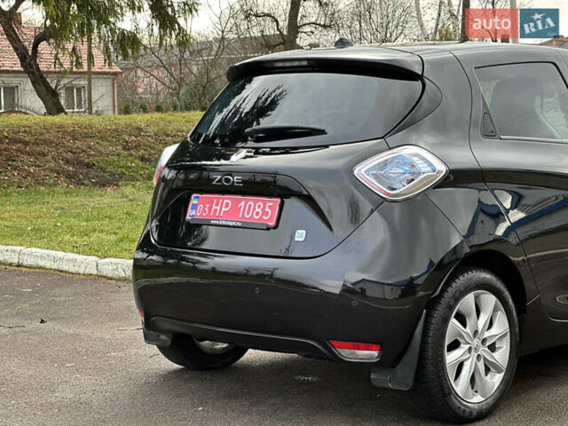 Черный Рено Зое, объемом двигателя 0 л и пробегом 56 тыс. км за 6350 $, фото 8 на Automoto.ua