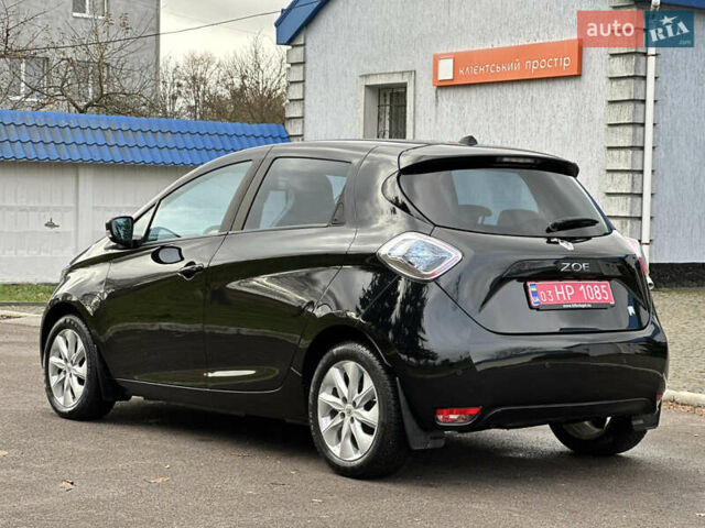 Черный Рено Зое, объемом двигателя 0 л и пробегом 55 тыс. км за 6700 $, фото 10 на Automoto.ua