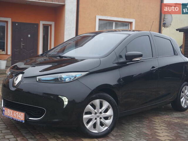 Черный Рено Зое, объемом двигателя 0 л и пробегом 156 тыс. км за 6555 $, фото 1 на Automoto.ua