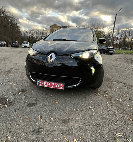 Черный Рено Зое, объемом двигателя 0 л и пробегом 153 тыс. км за 6500 $, фото 16 на Automoto.ua
