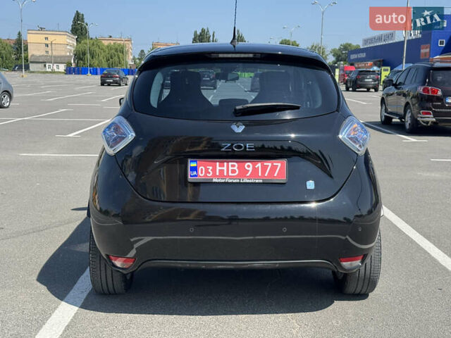 Черный Рено Зое, объемом двигателя 0 л и пробегом 35 тыс. км за 7300 $, фото 4 на Automoto.ua