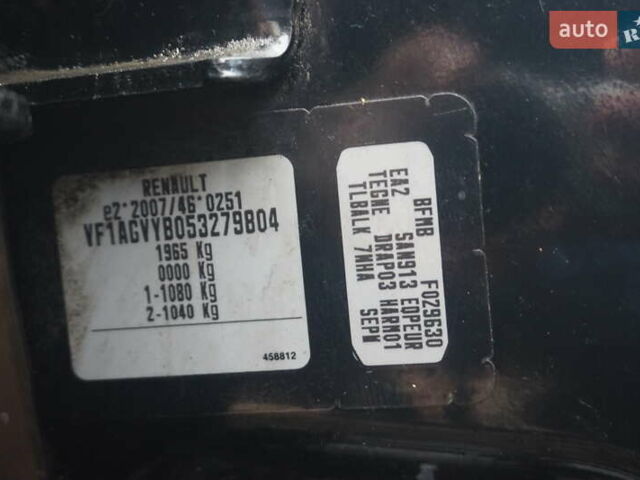 Черный Рено Зое, объемом двигателя 0 л и пробегом 156 тыс. км за 6555 $, фото 61 на Automoto.ua