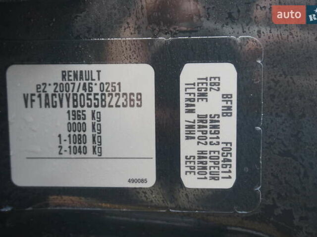 Черный Рено Зое, объемом двигателя 0 л и пробегом 45 тыс. км за 7555 $, фото 62 на Automoto.ua