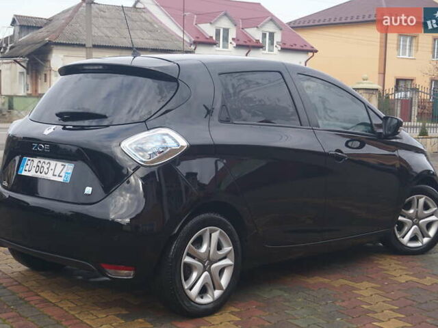 Черный Рено Зое, объемом двигателя 0 л и пробегом 45 тыс. км за 7555 $, фото 6 на Automoto.ua