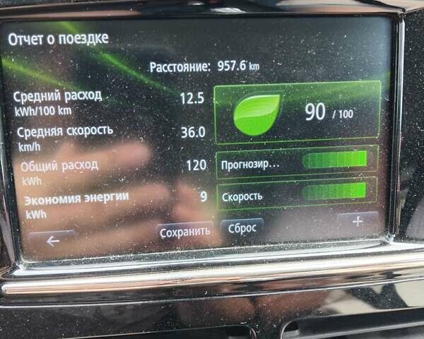 Черный Рено Зое, объемом двигателя 0 л и пробегом 102 тыс. км за 7900 $, фото 12 на Automoto.ua