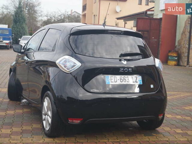 Черный Рено Зое, объемом двигателя 0 л и пробегом 45 тыс. км за 7555 $, фото 8 на Automoto.ua