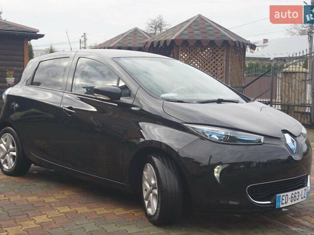 Черный Рено Зое, объемом двигателя 0 л и пробегом 45 тыс. км за 7555 $, фото 3 на Automoto.ua