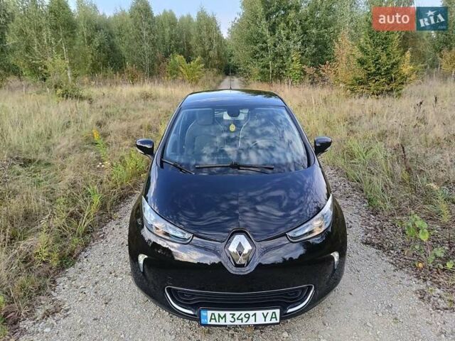 Черный Рено Зое, объемом двигателя 0 л и пробегом 99 тыс. км за 7550 $, фото 3 на Automoto.ua