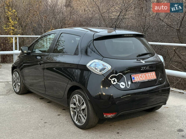 Черный Рено Зое, объемом двигателя 0 л и пробегом 46 тыс. км за 9700 $, фото 5 на Automoto.ua