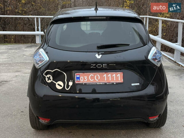 Черный Рено Зое, объемом двигателя 0 л и пробегом 46 тыс. км за 9700 $, фото 4 на Automoto.ua