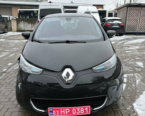 Чорний Рено Зое, об'ємом двигуна 0 л та пробігом 100 тис. км за 8499 $, фото 1 на Automoto.ua