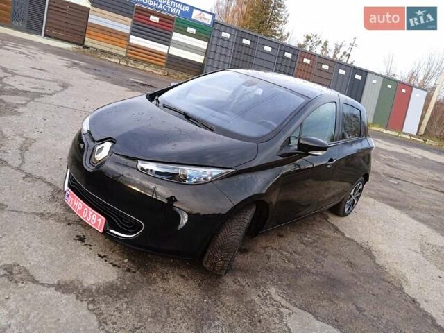 Черный Рено Зое, объемом двигателя 0 л и пробегом 100 тыс. км за 8998 $, фото 1 на Automoto.ua