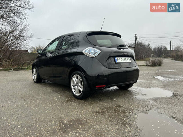 Черный Рено Зое, объемом двигателя 0 л и пробегом 51 тыс. км за 10400 $, фото 3 на Automoto.ua