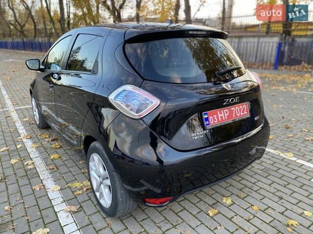 Черный Рено Зое, объемом двигателя 0 л и пробегом 15 тыс. км за 10650 $, фото 3 на Automoto.ua