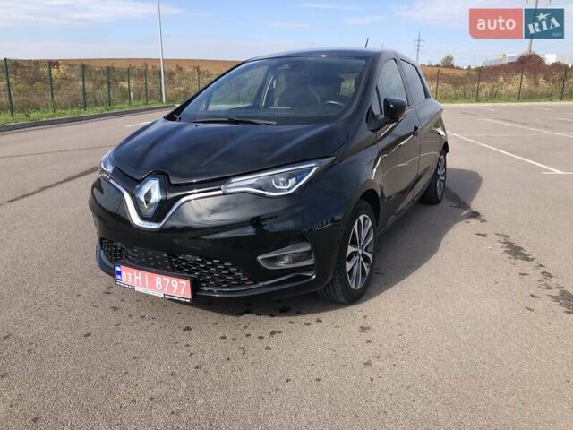 Черный Рено Зое, объемом двигателя 0 л и пробегом 70 тыс. км за 13300 $, фото 1 на Automoto.ua