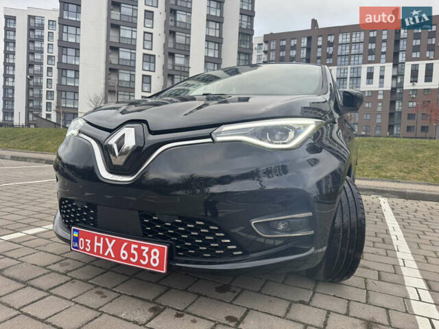 Черный Рено Зое, объемом двигателя 0 л и пробегом 125 тыс. км за 11999 $, фото 7 на Automoto.ua